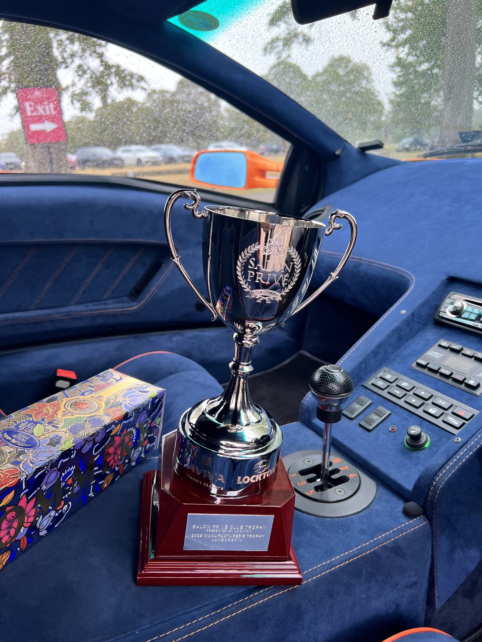 Lockton Trophy in the Lamborghini Diablo SV